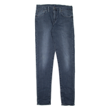 LEVI'S 520 Jeans Mens Blue Regular Tapered Stone Wash W30 L34