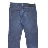 LEVI'S 522 Mens Jeans Blue Slim Tapered Stone Wash W32 L32