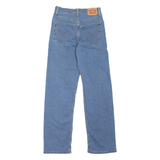 LEVI'S Womens Jeans Blue Relaxed Straight W26 L30