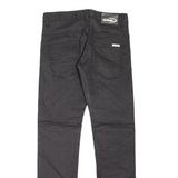 DRIVER Mens Jeans Black Slim Straight W30 L32