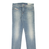 DIESEL Livier Womens Jeans Blue Slim Jegging Stone Wash W31 L35