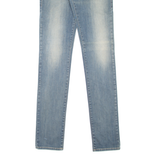 DIESEL Livier Womens Jeans Blue Slim Jegging Stone Wash W31 L35