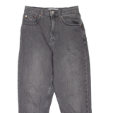 TOMMY JEANS Womens Jeans Grey Regular Mom W26 L22