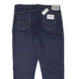 TRACK Mens Jeans Blue Regular Tapered W42 L32