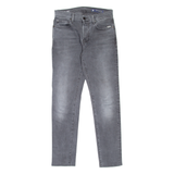 G-STAR 3301 Mens Jeans Grey Slim Tapered Stone Wash W29 L34