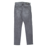 G-STAR 3301 Mens Jeans Grey Slim Tapered Stone Wash W29 L34