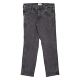 WRANGLER Greensboro Mens Jeans Black Slim Straight W30 L27