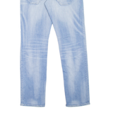 PME LEGEND Skyhawk Mens Jeans Blue Slim Straight Stone Wash W34 L34