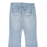 UR BOII Womens Jeans Blue Regular Bootcut Stone Wash W34 L33