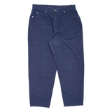 TEDDY'S Womens Jeans Blue Regular Mom W30 L26