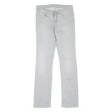 CARHARTT Texas Pant Womens Jeans Grey Regular Straight Stone Wash W28 L32