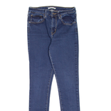LEVI'S 721 High Rise Womens Jeans Blue Slim Skinny W27 L32