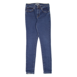LEVI'S 721 High Rise Womens Jeans Blue Slim Skinny W27 L32