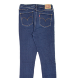 LEVI'S 721 High Rise Womens Jeans Blue Slim Skinny W27 L32