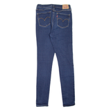 LEVI'S 721 High Rise Womens Jeans Blue Slim Skinny W27 L32