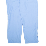 REEBOK Womens Track Pants Blue Straight L W32 L30