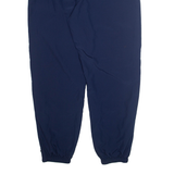 PUMA Mens Track Pants Blue Tapered XL W32 L31