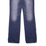 GUESS Womens Jeans Blue Regular Straight Stone Wash W28 L33