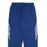 ADIDAS Mens Track Pants Blue Tapered M W30 L30