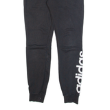 ADIDAS Womens Joggers Black Tapered XS W26 L28