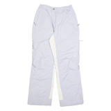 HELLY HANSEN Womens Snow Pants Purple Straight M W26 L30