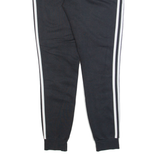 ADIDAS Mens Joggers Black Tapered S W26 L28