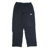 ADIDAS Mens Track Pants Black Straight M W28 L30
