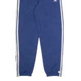 ADIDAS Womens Track Pants Blue Tapered S W26 L29