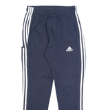 ADIDAS Mens Joggers Blue Tapered S W26 L27
