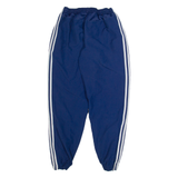 ADIDAS Mens Track Pants Blue Tapered M W24 L28