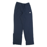 ADIDAS Womens Track Pants Blue Straight S W24 L29