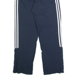 ADIDAS Womens Track Pants Blue Straight S W24 L29