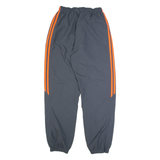 ADIDAS Mens Track Pants Grey Tapered L W22 L31