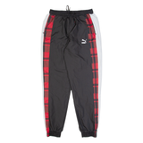 PUMA Mens Track Pants Black Tapered M W26 L30