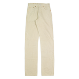 LEVI'S 501 Jeans Mens Beige Regular Straight W24 L32