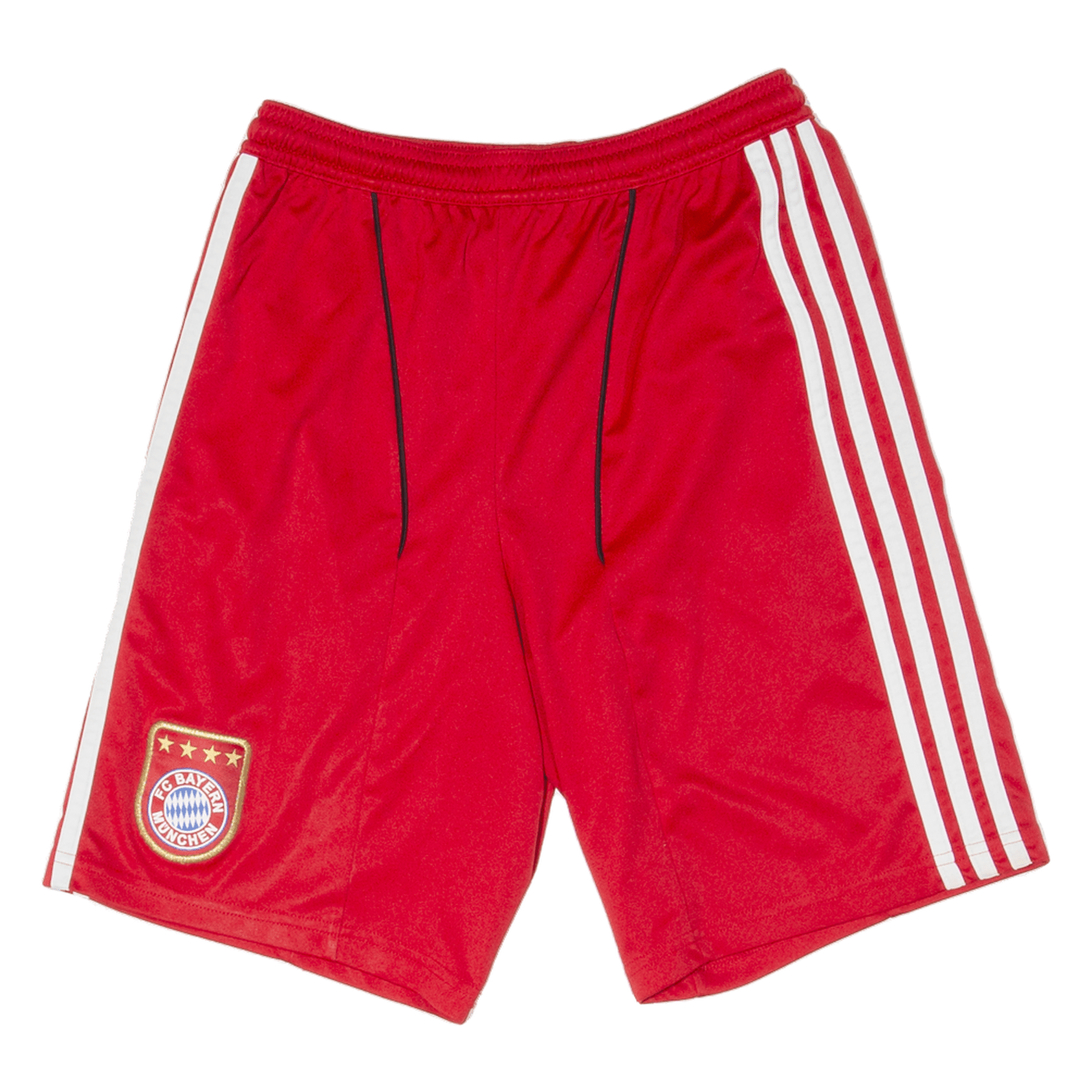 ADIDAS Bayern Munchen FC Boys Sports Shorts Red Relaxed M W24