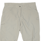 MAMMUT 3/4 Womens Utility Shorts Beige XL W37