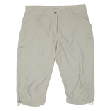 MAMMUT 3/4 Womens Utility Shorts Beige XL W37