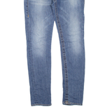 TRUE RELIGION Womens Jeans Blue Regular Skinny Stone Wash W30 L32
