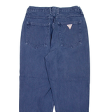 GUESS Womens Jeans Blue Regular Tapered W30 L26