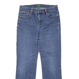 LAUREN RALPH LAUREN Womens Jeans Blue Regular Straight W28 L28