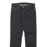 CALVIN KLEIN JEANS Womens Jeans Black Regular Straight W30 L30