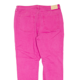 SEVEN Womens Jeans Pink Regular Tapered W38 L30