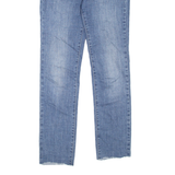 LEVI'S Slimming Womens Jeans Blue Regular Straight W26 L28