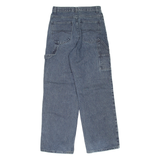 ONE BY ONE Womens Jeans Blue Regular Straight W27 L29