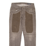 JECKERSON Mens Jeans Brown Regular Straight W34 L32