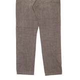 JECKERSON Mens Jeans Brown Regular Straight W34 L32