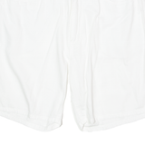 CECIL Mens Casual Shorts White Slim M W32