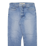 GO WEST Mens Jeans Blue Regular Straight W34 L29
