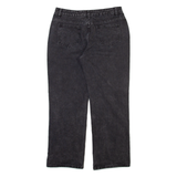 FALMER HERITAGE Womens Jeans Grey Relaxed Straight Stone Wash W32 L28